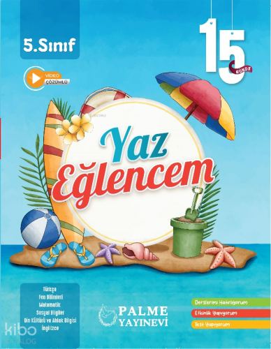 Palme Yayınları 5. Sınıf 15 Günde Yaz Eğlencem