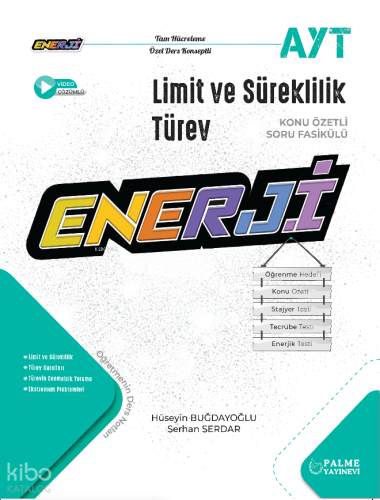 Palme YKS AYT Enerji Limit ve Süreklilik Konu Özetli Soru Fasikülü