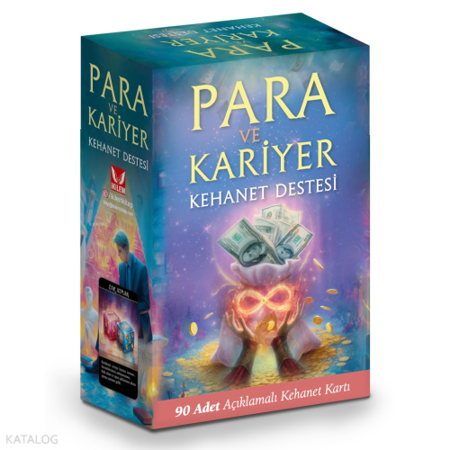 Para ve Kariyer Kehanet Destesi;90 Adet Açıklamalı ve Anahtar Kelimeli Kehanet Tarot Kartı