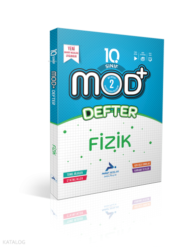 Paraf 10. Sınıf Fizik MOD Konu Anlatımlı Defter