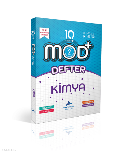 Paraf 10. Sınıf Kimya MOD Konu Anlatımlı Defter