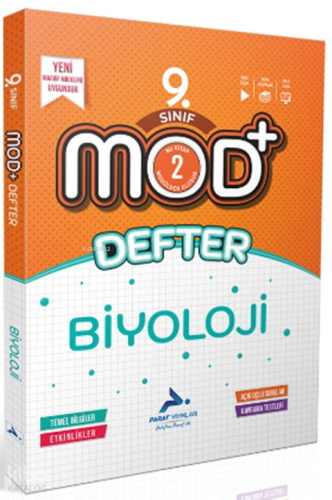 Paraf 9. Sınıf Mod Biyoloji Defter