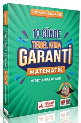 Paraf Akademi Matematik 10 Günde Temel Atma Garanti