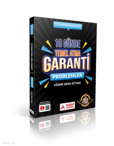 Paraf Akademi Problemler 10 Günde Temel Atma Garanti