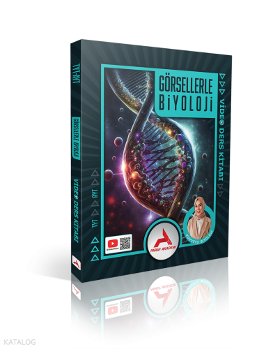 Paraf Akademi TYT AYT Görsellerle Biyoloji Video Ders Kitabı