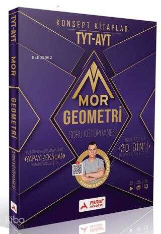 Paraf Akademi TYT-AYT Mor Geometri Soru Bankası