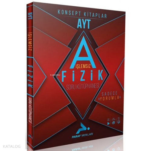 Paraf Ayt İşlemsiz Fizik Soru Kütüphanesi