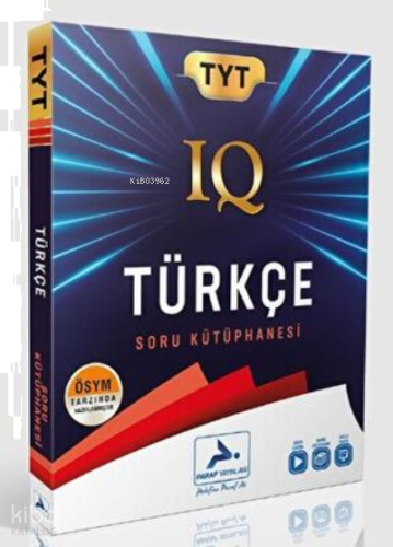 Paraf Tyt Iq Türkçe Soru Kütüphanesi