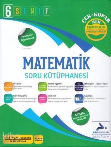 Paraf Yayınları 6. Sınıf Matematik Soru Kütüphanesi Çek Kopar Paraf