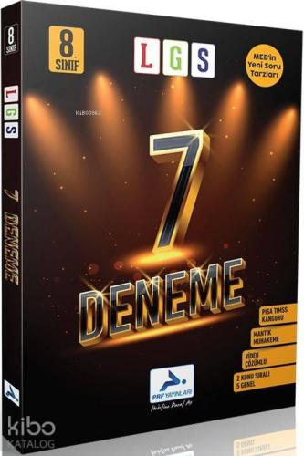 Paraf Yayınları 8. Sınıf LGS 7 Fasikül Deneme Paraf