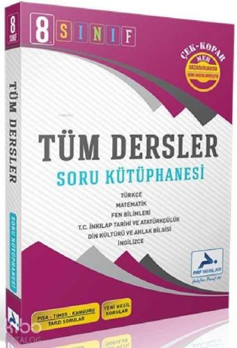 Paraf Yayınları 8. Sınıf LGS Tüm Dersler Soru Kütüphanesi Paraf