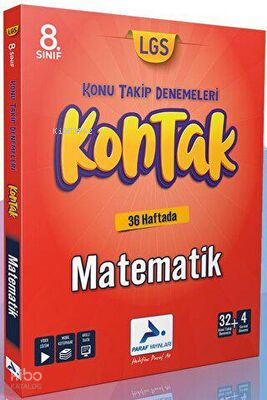 Paraf Yayınları 8. Sınıf Matematik 36 Kontak Deneme