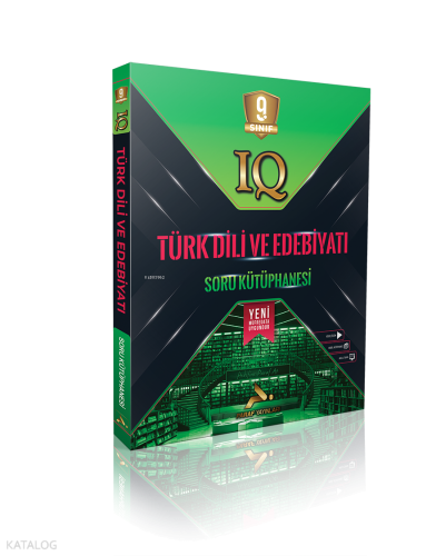 Paraf Yayınları 9.Sınıf IQ Türk Dili Ve Edebiyatı Soru Kütüphanesi