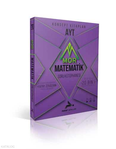 Paraf Yayınları Ayt Mor Matematik Soru Kütüphanesi