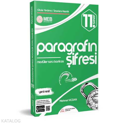 Paragrafın Şifresi 11. Sınıf Yeni Nesil Modüler Soru Bankası
