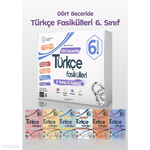Paragrafın Şifresi 6. Sınıf Dört Beceride Türkçe Fasikülleri (Yeni Müfradat)