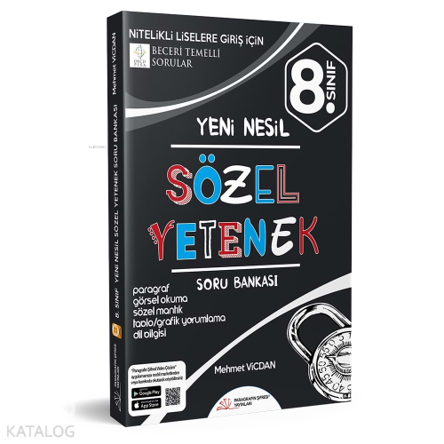 Paragrafın Şifresi 8. Sınıf Yeni Nesil Sözel Yetenek Soru Bankası