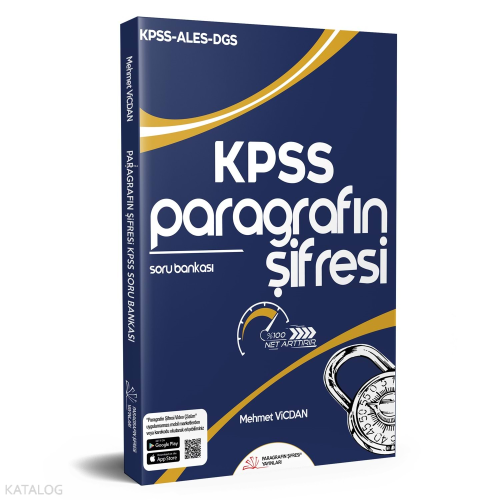 Paragrafın Şifresi KPSS Modüler Soru Bankası