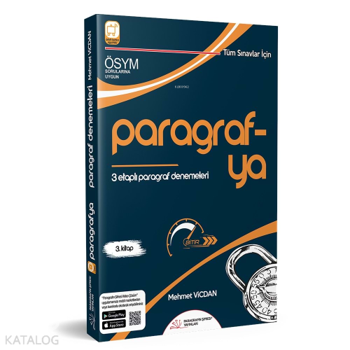 Paragrafın Şifresi Tüm Sınavlar için Paragraf - ya 3 Etaplı Paragraf Denemeleri