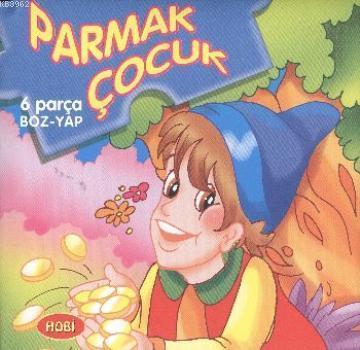 Parmak Çocuk 6 Parça Boz Yap