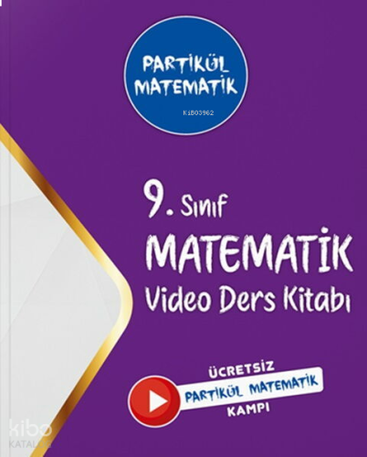 Partikül Yayınları 9. Sınıf Partikül Matematik Video Ders Kitabı