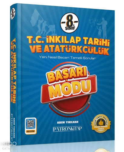 Patron Kitap  Başarı Modu - T.C. İnkılap Tarihi ve Atatürkçülük 8. Sınıf
