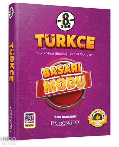 Patron Kitap Başarı Modu - Türkçe 8. Sınıf