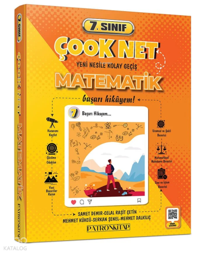 Patron Kitap Çook Net - Matematik 7. Sınıf