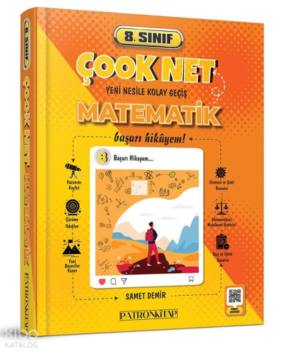 Patron Kitap  Çook Net - Matematik 8. Sınıf