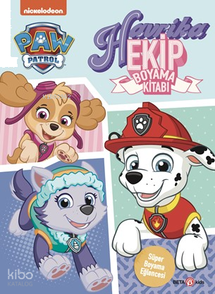 Paw Patrol Havrika Ekip Boyama Kitabı