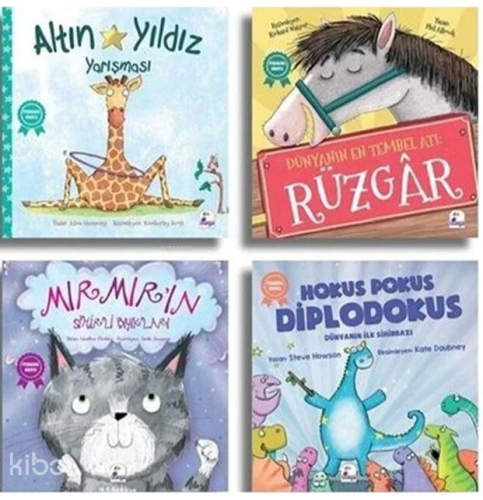 Pedagog Onaylı Uyku Vakti Hikayeleri Seti 1 (4 Kitap)