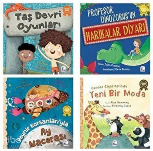 Pedagog Onaylı Uyku Vakti Hikayeleri Seti 4 (4 Kitap)
