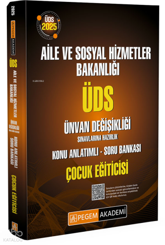 Pegem Akademi 2025 ÜDS Aile ve Sosyal Hizmetler Bakanlığı Ünvan Değişi