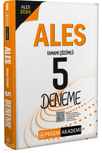 Pegem Akademi 2026 ALES Tamamı Çözümlü 5 Deneme