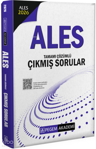 Pegem Akademi 2026 ALES Tamamı Çözümlü Çıkmış Sorular