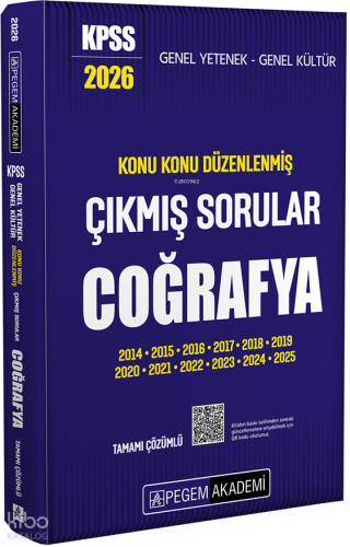 Pegem Akademi 2026 KPSS Genel Yetenek Genel Kültür Konu Konu Düzenlenm