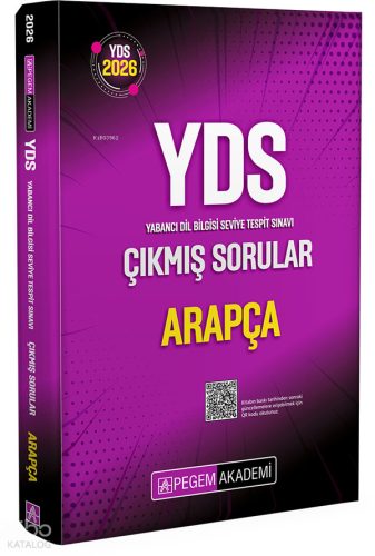 Pegem Akademi 2026 YDS Arapça Çıkmış Sorular