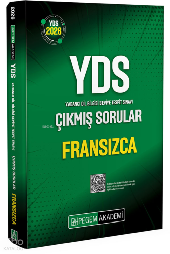 Pegem Akademi 2026 YDS Fransızca Çıkmış Sorular