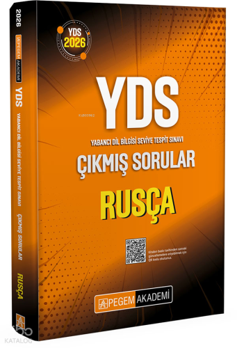 Pegem Akademi 2026 YDS Rusça Çıkmış Sorular