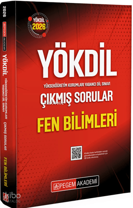 Pegem Akademi 2026 YÖKDİL Fen Bilimleri Çıkmış Sorular