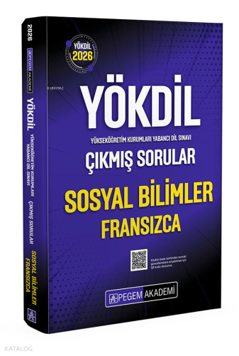 Pegem Akademi 2026 YÖKDİL Sosyal Bilimler Fransızca Çıkmış Sorular