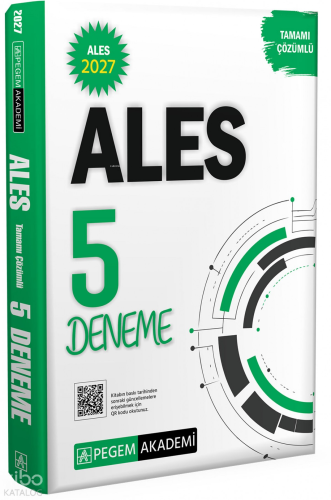 Pegem Akademi 2027 ALES Tamamı Çözümlü 5 Deneme