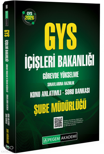 Pegem Akademi GYS İçişleri Bakanlığı Görevde Yükselme Sınavlarına Hazı