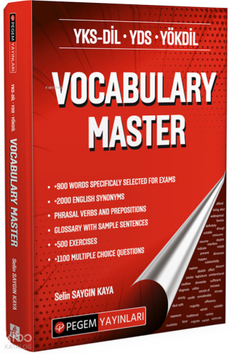 Pegem Akademi YKS-DİL YDS YÖKDİL Vocabulary Master