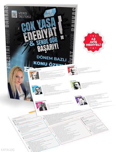 Pelikan Yayınevi AYT Dönem Bazlı Edebiyat Konu Özetli Soru Bankası