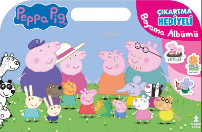 Peppa Pig Çıkartmalı Hediyeli Boyama Albümü