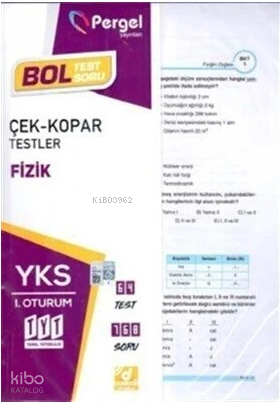 Pergel TYT Fizik Çek Kopar Yaprak Testler