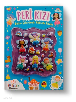 Peri Kızı Balon Çıkartmalı Aktivite Kitabı