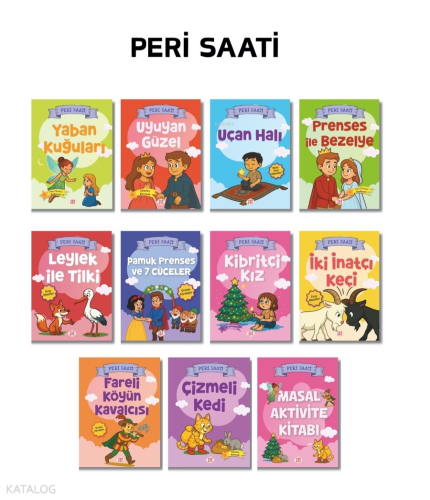 Peri Saati Seti (10 Kitap +1 Aktivite Takım)