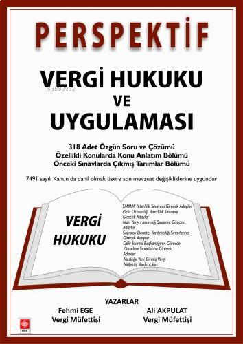 Perspektif Vergi Hukuku ve Uygulaması - Özgün Soru ve Çözümü-Konu Anlatım-Çıkmış Tanımlar
